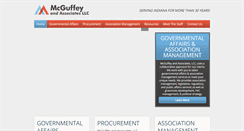 Desktop Screenshot of mcguffeyassociates.com