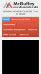 Mobile Screenshot of mcguffeyassociates.com